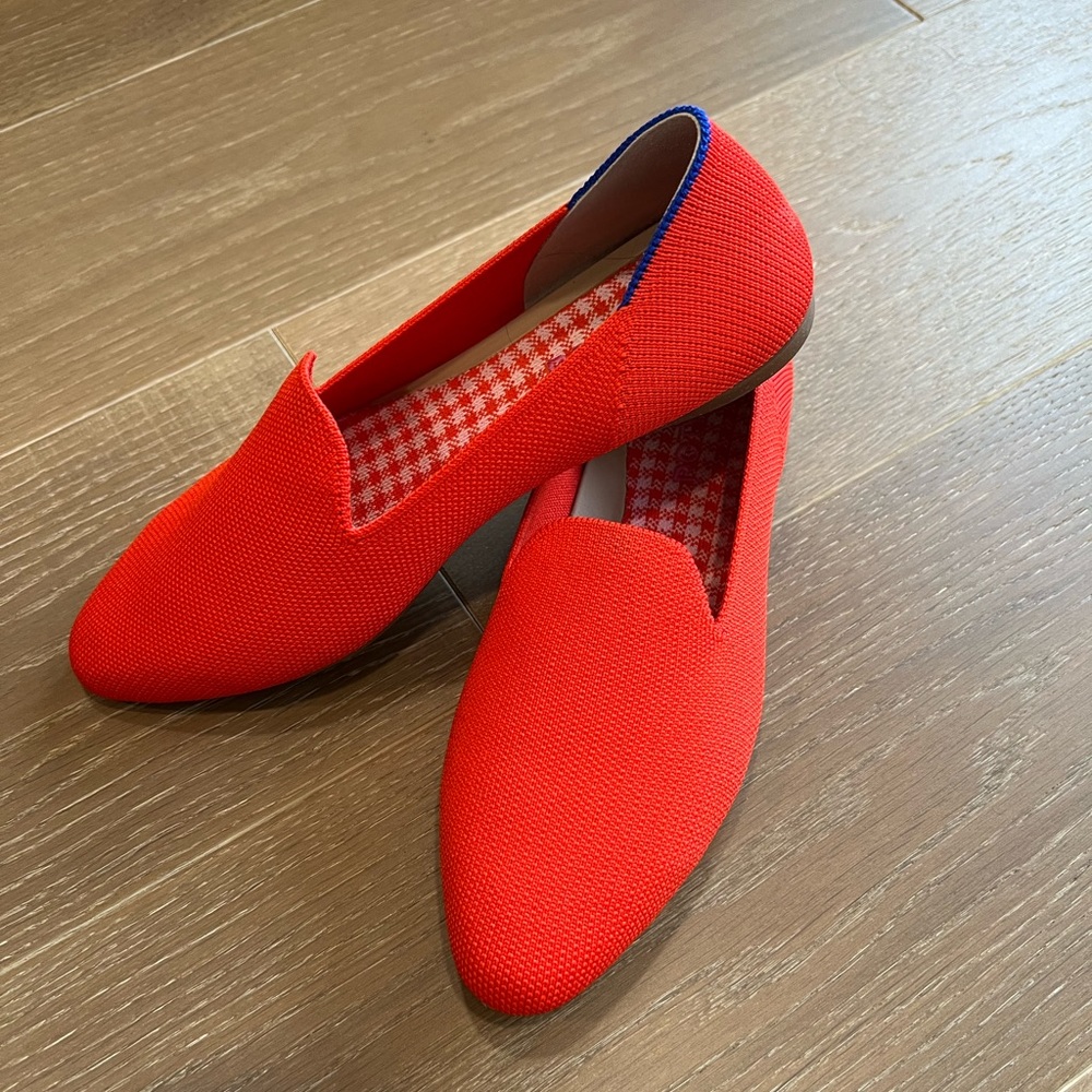 Rothy’s Almond Loafer in Poppy